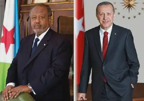 Djibouti's President Guelleh Congratulates Turkish Counterpart on National Day