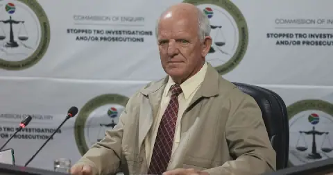 Louis Johannes Bester at the TRC cases commission of inquiry in Newtown, Johannesburg. Picture: Antonio Muchave