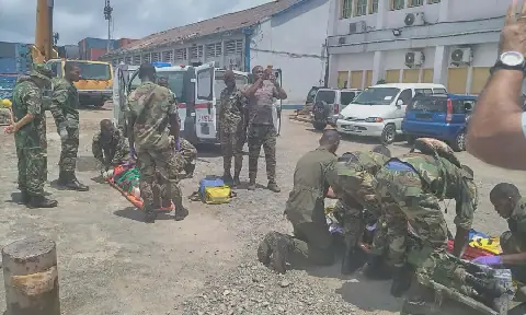 Military Personnel in Sao Tome and Principe Receive Advanced First Aid Training