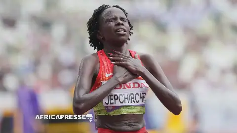 La championne du monde de marathon Peres Jepchirchir suspendue pour dopage