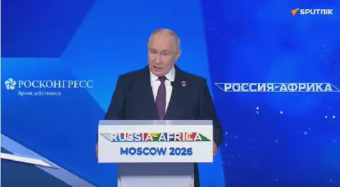 Poutine denounces Western economic tutelage of African nations at Russia-Africa summit
