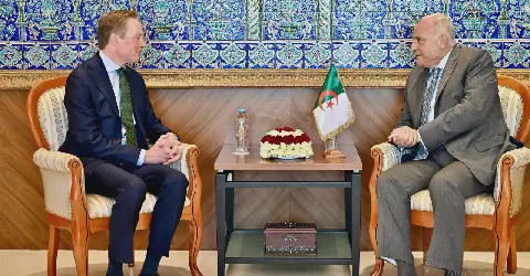 Algerian Foreign Minister Receives New Dutch Ambassador