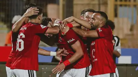 Egyptian Football Fans Anticipate Al Ahly vs. Modern Sport Match