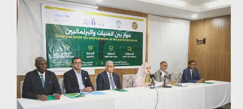 Mauritania's National Assembly and UNICEF Host Dialogue with Girls and Parliamentarians
