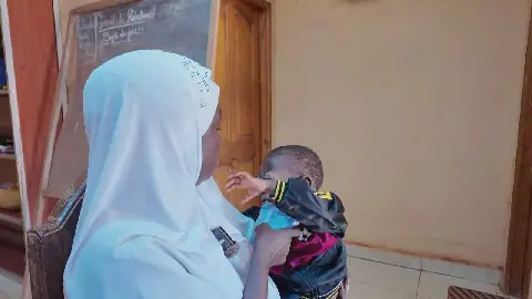 18-Month-Old Guinean Boy's Desperate Plea for Eye Care