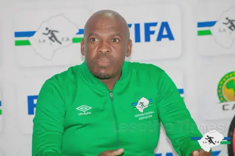 Likuena Coach Mafoso Raises Alarm Over Fitness Slump Ahead of AFCON Qualifiers