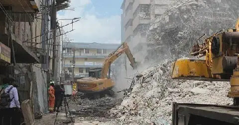 Chinese firm's machinery aids rescue effort at Nairobi building collapse
