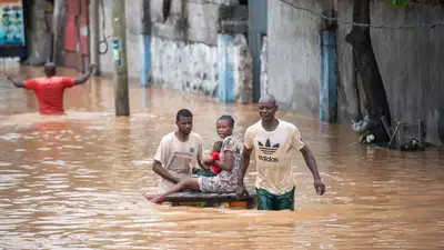 With extreme rainfall and storms set to hit more often and become more intense with continued global warming, climate change can impact people’s health in ways not recognised — and leave scars long after the disaster. Photo: Guylain Kipoke/Pexels