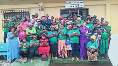 Gabon/Santé/Octobre rose : la délégation provinciale des femmes de l’UDB se  mobilise contre les cancers féminins à Tchibanga