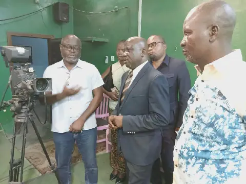 Kongo Central Province Minister Inspects RTNC Facilities
