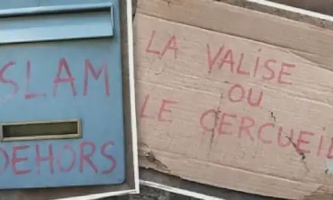 Mosque in Southern France Targeted by Islamophobic Graffiti