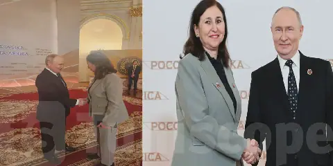 Tunisia's Sarra Zaâfrani Zenzri Attends Russia-Africa Summit in Moscow