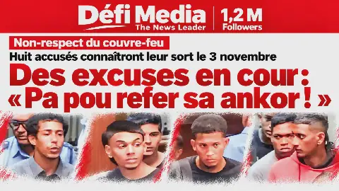 Eight Accused of Breaching Curfew in Mauritius to Learn Their Fate