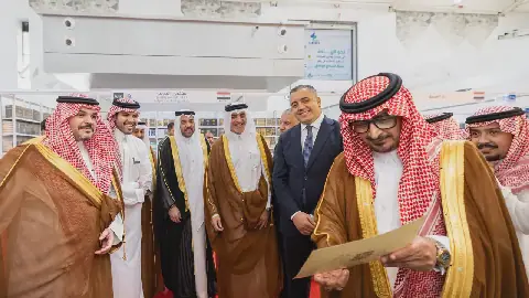 Saudi Ambassador Toured Kingdom's Wing at Algiers International Book Fair