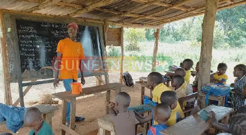 Guinea: Sombadé Community Struggles with Makeshift School