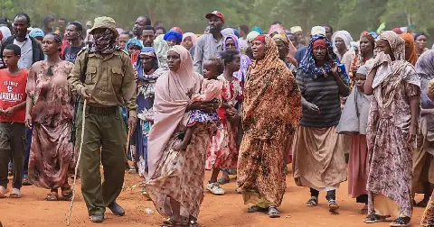 Gunfire heard across Ethiopia border as growing numbers flee into Kenya