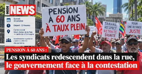 Mauritius Unions Protest Against Pension Reform