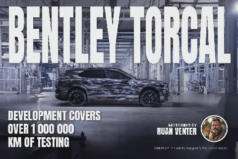 Bentley's Torcal Electric Vehicle Undergoes Rigorous Testing