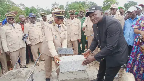Forécariah : First Stone Laid for Moussayah's NAFA Center