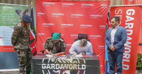 KDF and GardaWorld Partner to Enhance Military Dog Training and Welfare
