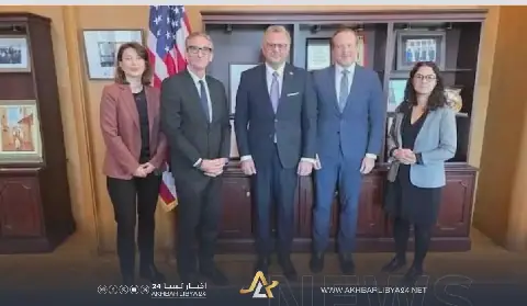 مباحثات أمريكية فرنسية لتنسيق الجهود الدولية لدعم توحيد المؤسسات الليبية ودفع المسار السياسي