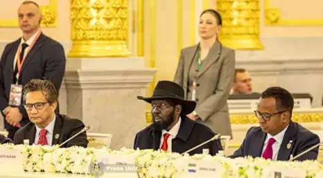 Kiir urges robust Russia-Africa economic partnership at Moscow summit