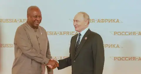 Mahama calls for stronger Russia-Africa partnership to boost trade