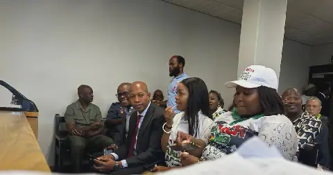 A court interdict is being sought by police minister Firoz Cachalia and KZN police commissioner Lt-Gen Nhlanhla Mkhwanazi against March and March founder Jacinta Ngobese-Zuma and others. Picture: TimesLIVE/Yasantha Naidoo