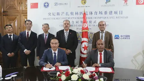 Tunisia Signs Contract for Reconstruction of Olympic Stadium in El Menzah