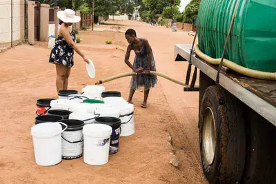 Breach of trust: Relying on tanker water is an admission of failure, a costly, temporary band-aid that can never deliver the reliable, dignified access the Constitution guarantees. Photo: Delwyn Verasamy
