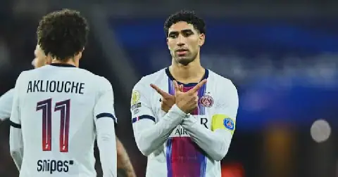 Achraf Hakimi Reacts to First Career Hat-Trick