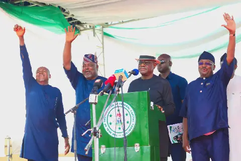 Wike Urges Tinubu's Supporters to Deliver Polling Units for Re-election