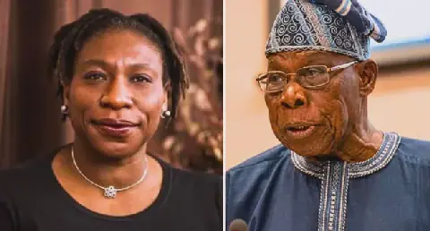 Obasanjo, Daughter Engage in Playful Banter at Public Forum