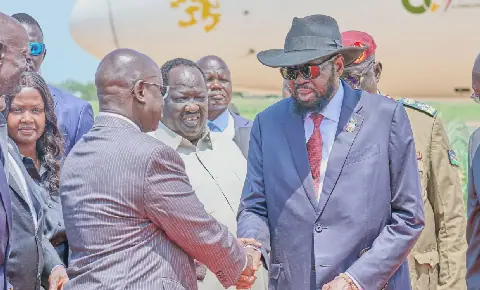 Kiir returns to Juba after Russia-Africa Summit