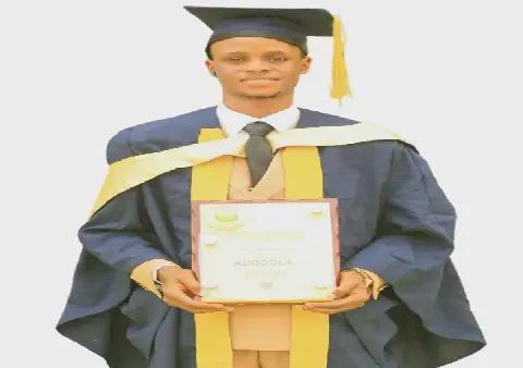 Pius Agboola: UNIOSUN's 2025/2026 Best Graduating Student with 4.91 CGPA