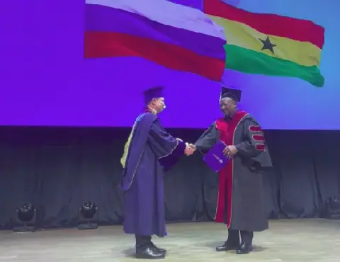 President Mahama Receives Honorary Doctorate from Russia's RUDN University