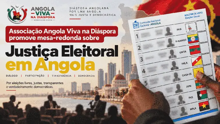 Associação Angola Viva na Diáspora promove mesa-redonda sobre Justiça Eleitoral em Angola